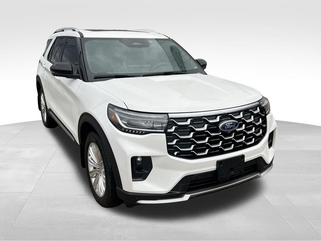 Used 2025 Ford Explorer Platinum with VIN 1FMUK8HH0SGA37964 for sale in Adrian, MI