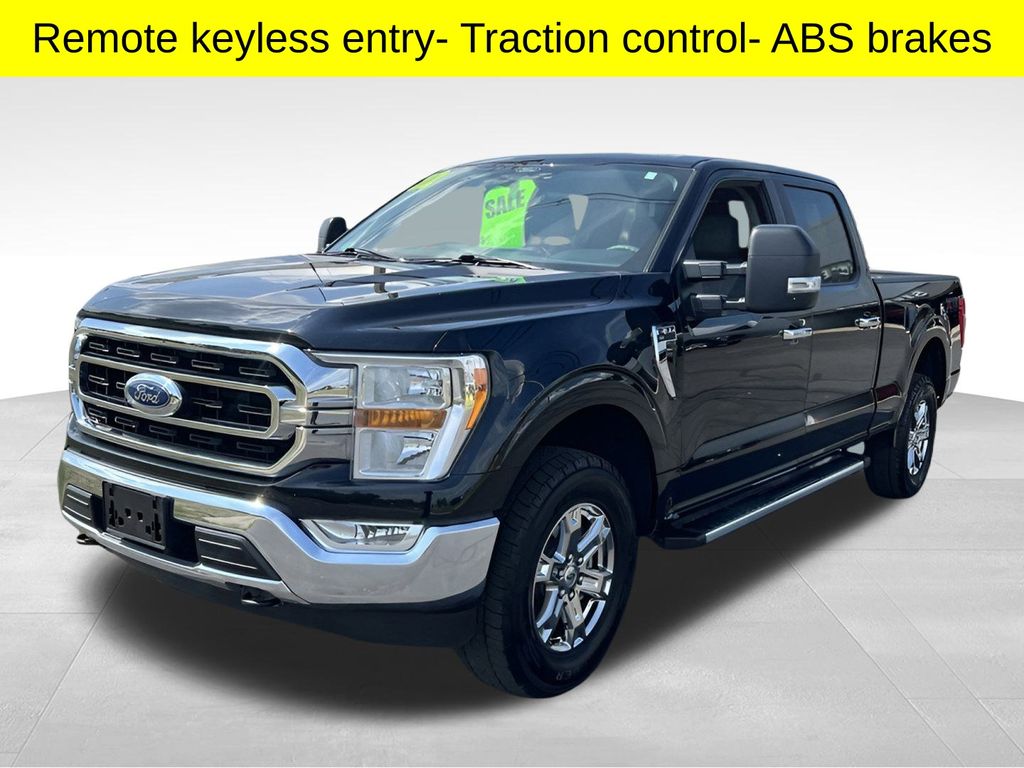 Used 2022 Ford F-150 XLT with VIN 1FTFW1E5XNFC30779 for sale in Adrian, MI