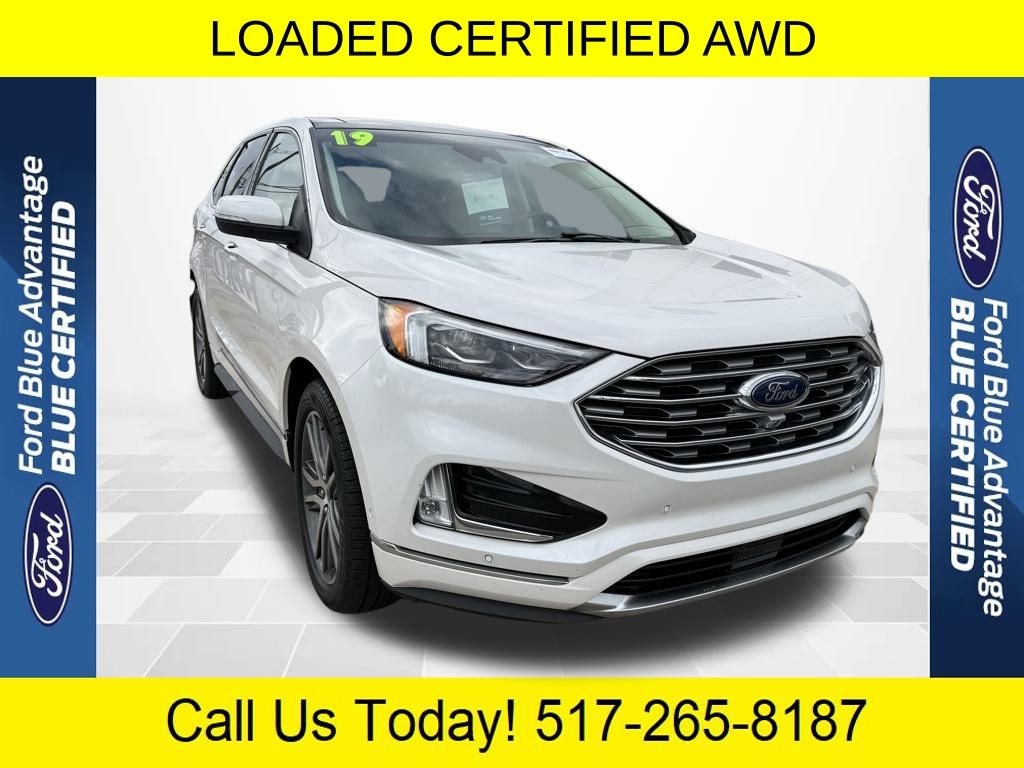 Certified 2019 Ford Edge Titanium SUV