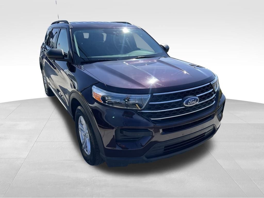 Used 2023 Ford Explorer XLT with VIN 1FMSK8DH2PGA83428 for sale in Adrian, MI