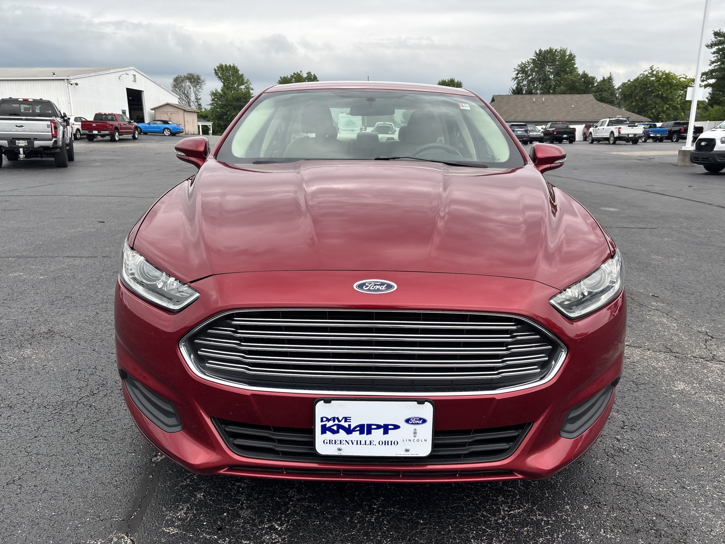 Used 2016 Ford Fusion SE with VIN 1FA6P0H78G5126813 for sale in Greenville, OH