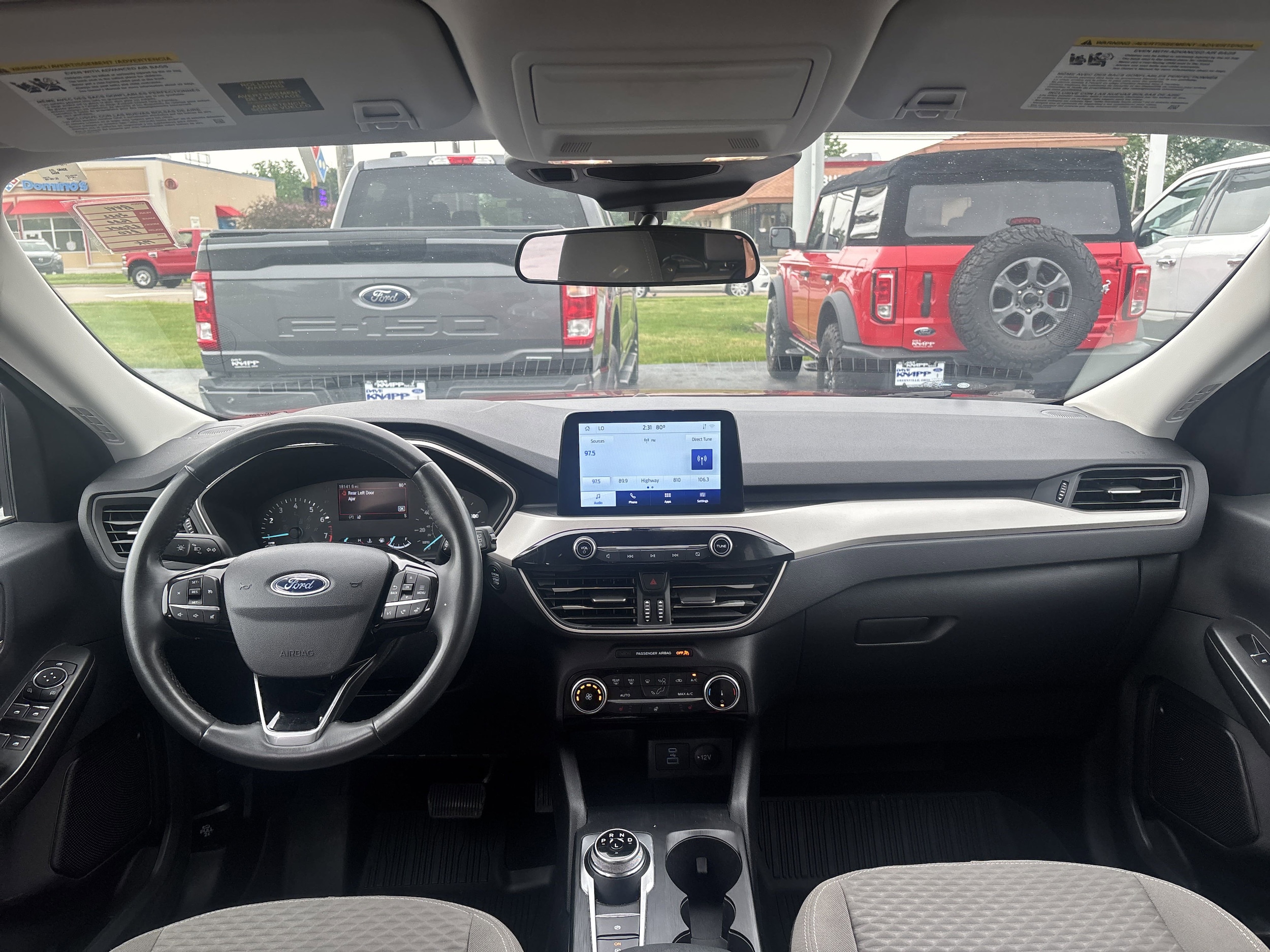 Used 2022 Ford Escape SE with VIN 1FMCU9G63NUA51696 for sale in Greenville, OH
