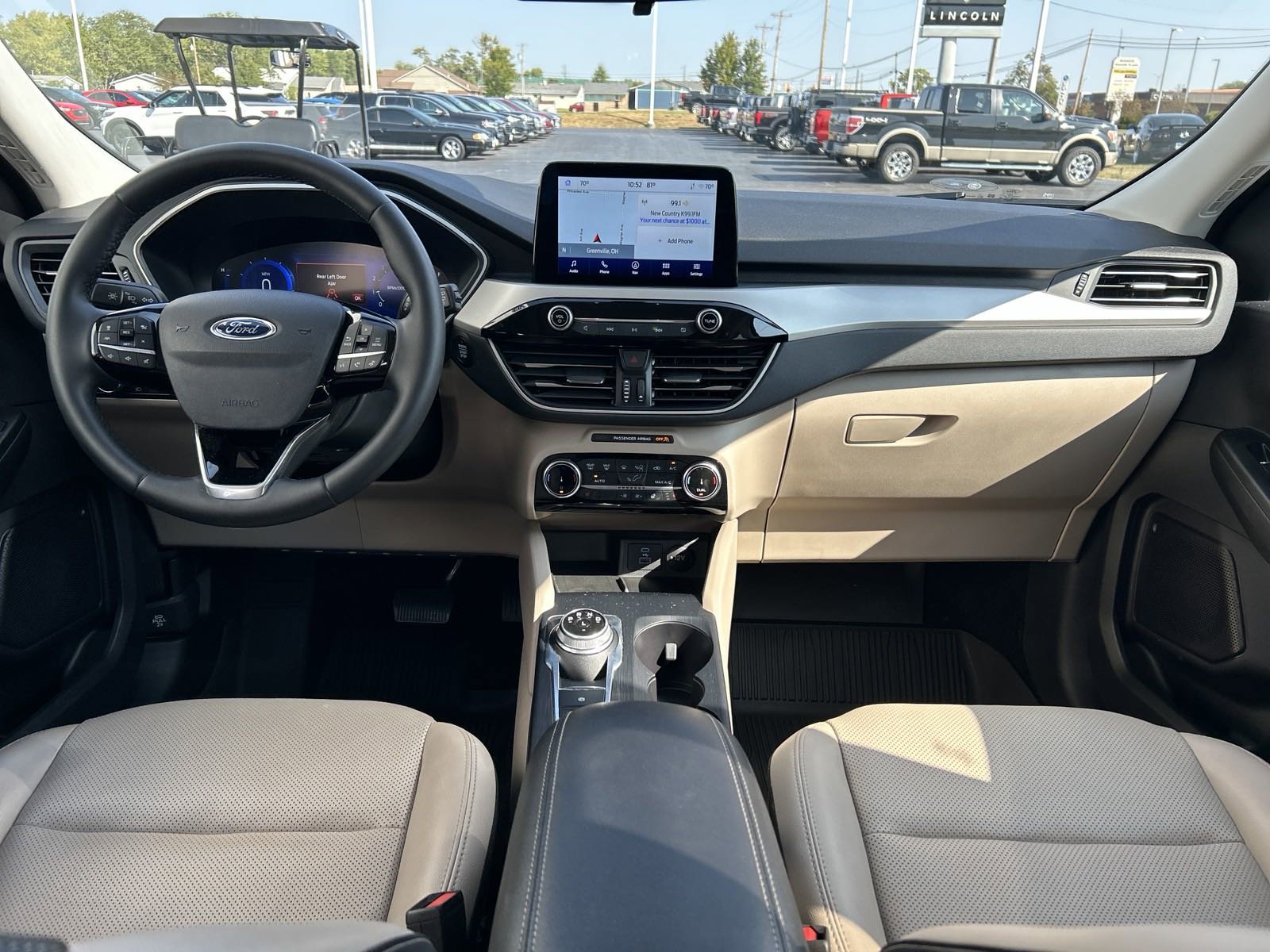 Used 2022 Ford Escape SEL with VIN 1FMCU9H6XNUA78540 for sale in Greenville, OH