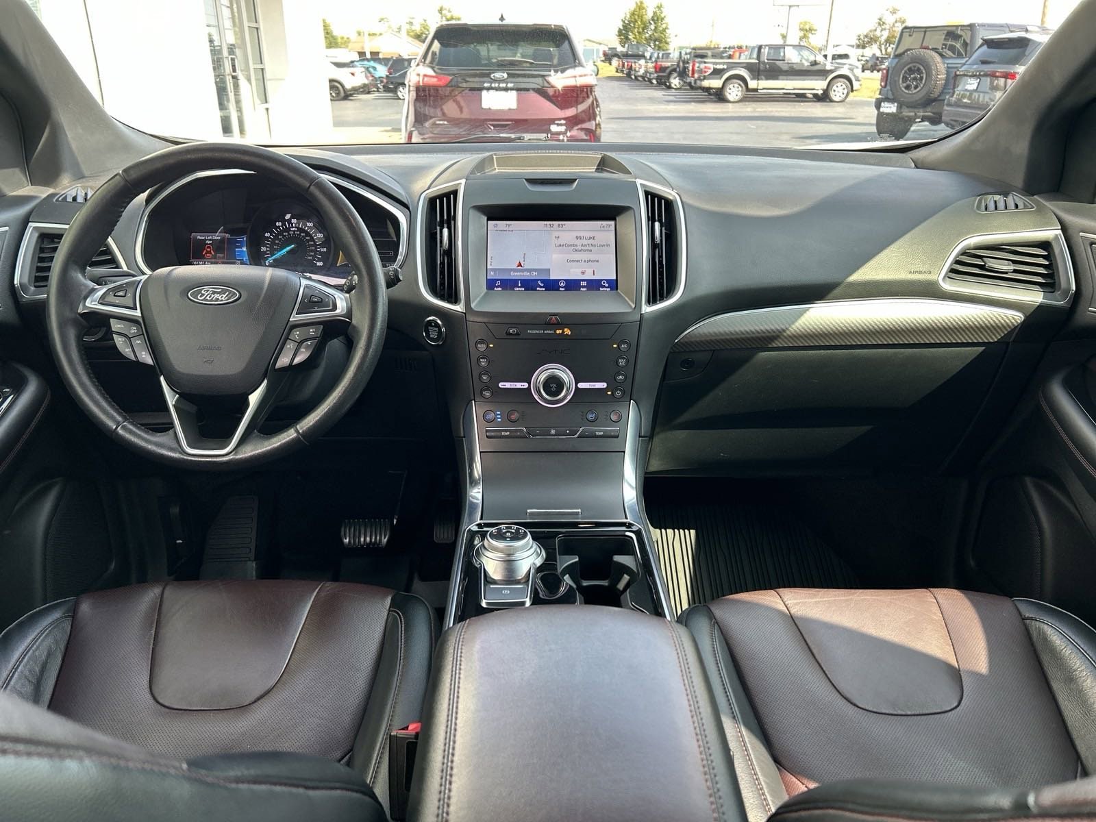 Used 2020 Ford Edge Titanium with VIN 2FMPK4K94LBB45097 for sale in Greenville, OH