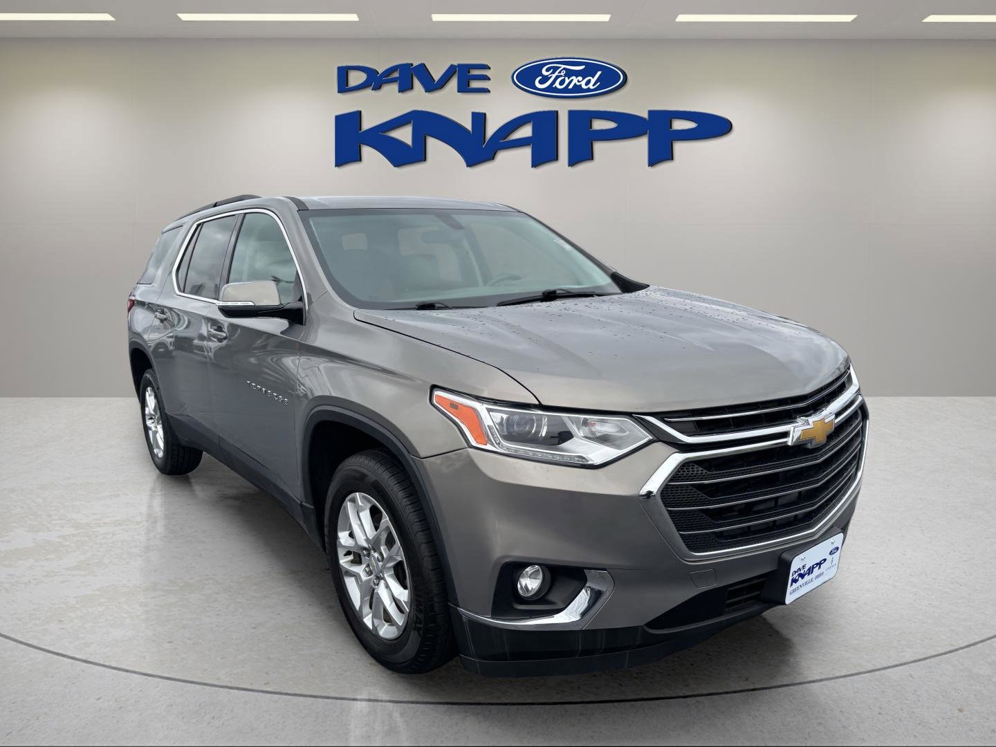 Used 2019 Chevrolet Traverse 3LT with VIN 1GNERHKW2KJ215427 for sale in Greenville, OH