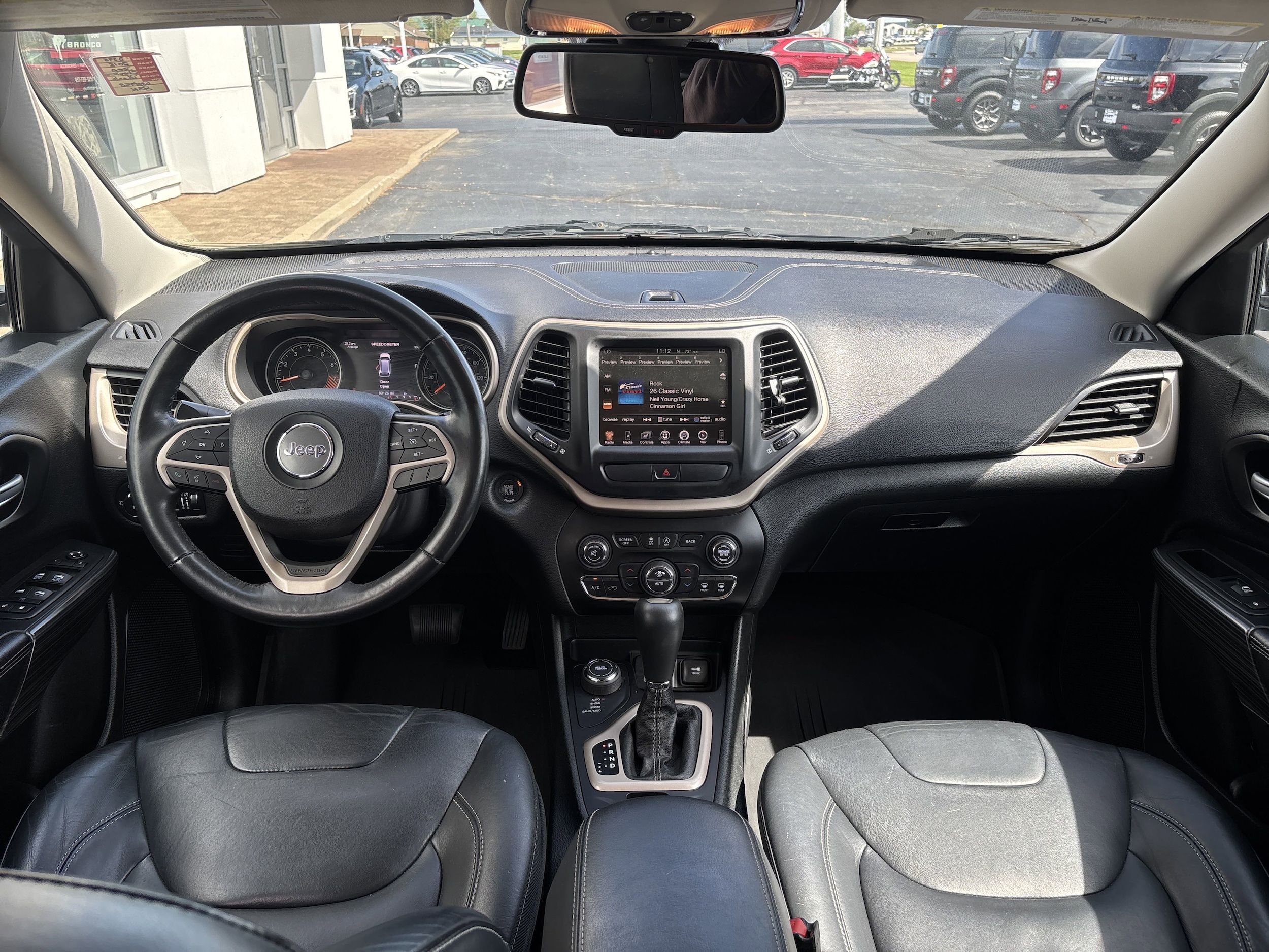Used 2015 Jeep Cherokee Limited with VIN 1C4PJMDS6FW680958 for sale in Greenville, OH