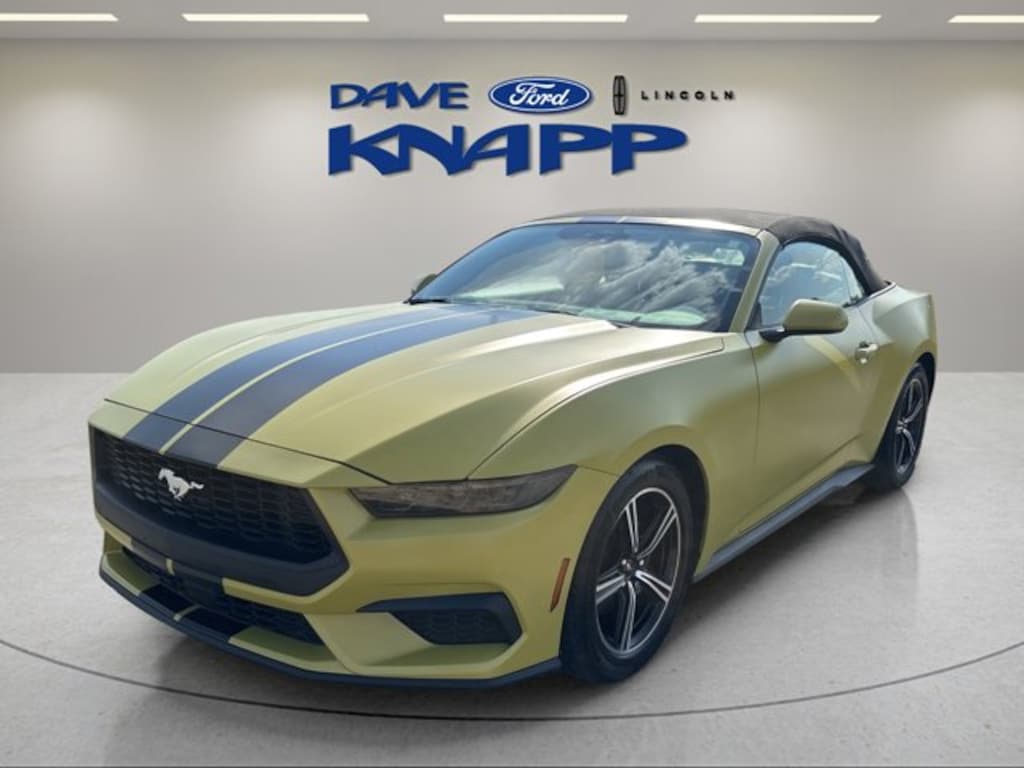 Used 2025 Ford Mustang Ecob Convertible