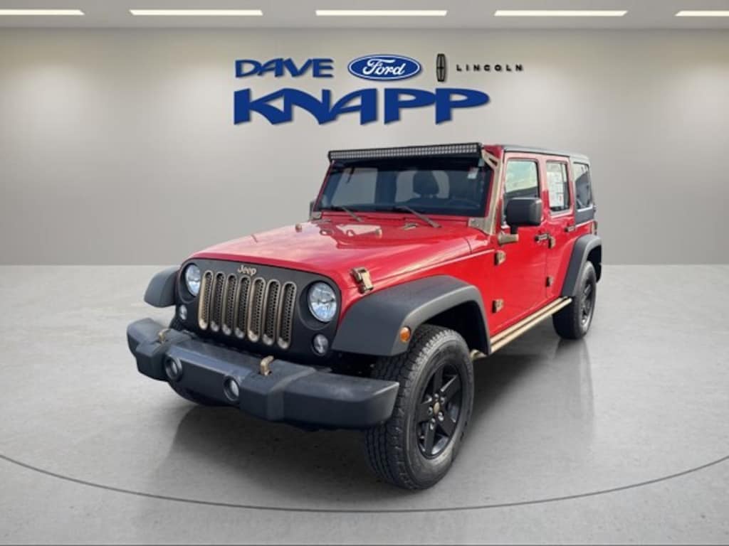 Used 2016 Jeep Wrangler Unlimited Sport SUV