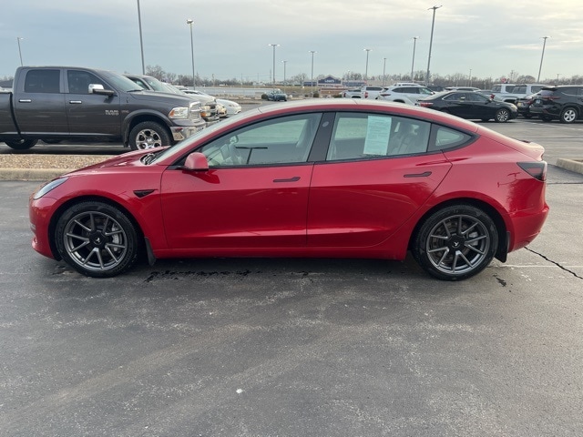 Used 2021 Tesla Model 3 Base with VIN 5YJ3E1EB9MF865135 for sale in Ballwin, MO