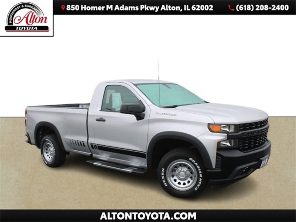 Used 2020 Chevrolet Silverado 1500 Work Truck Truck Regular Cab