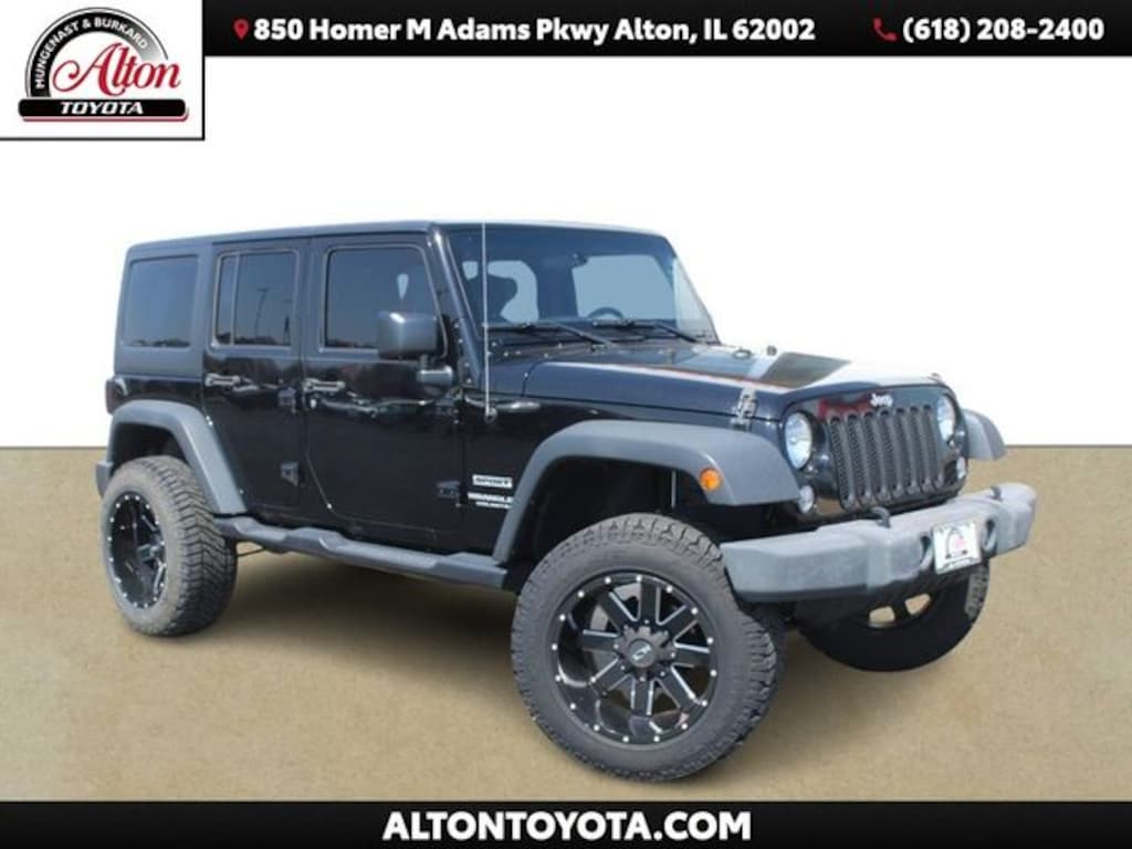 Used 2016 Jeep Wrangler JK Unlimited Sport 4X4 SUV