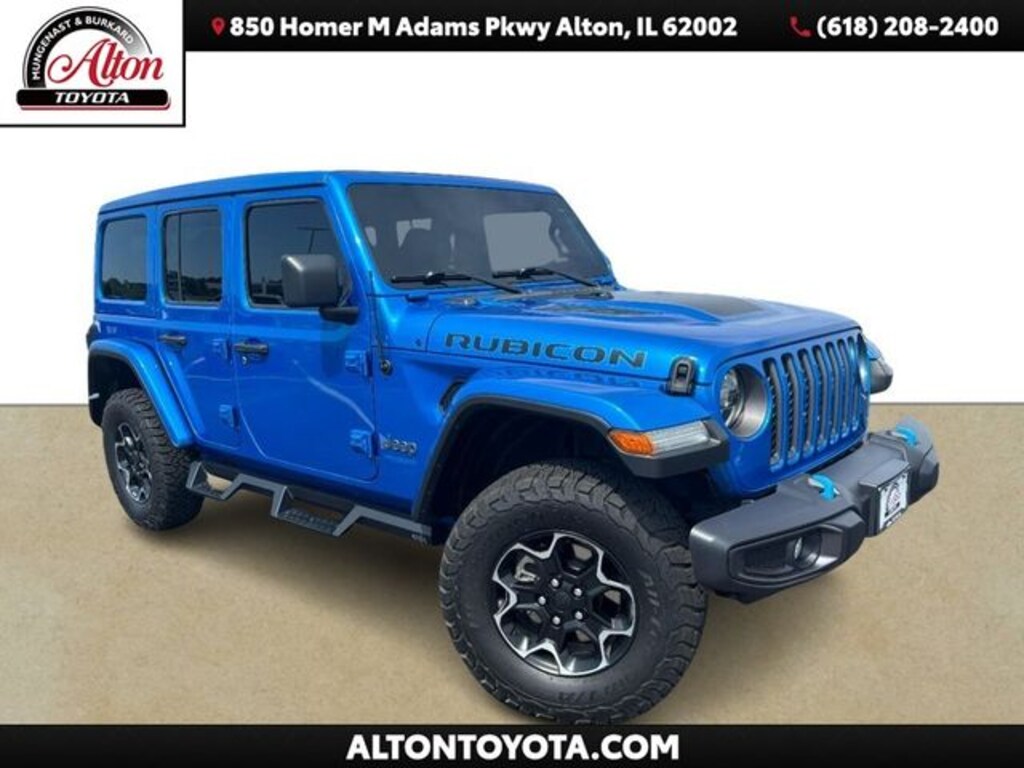 Used 2021 Jeep Wrangler Unlimited Rubicon 4xe SUV