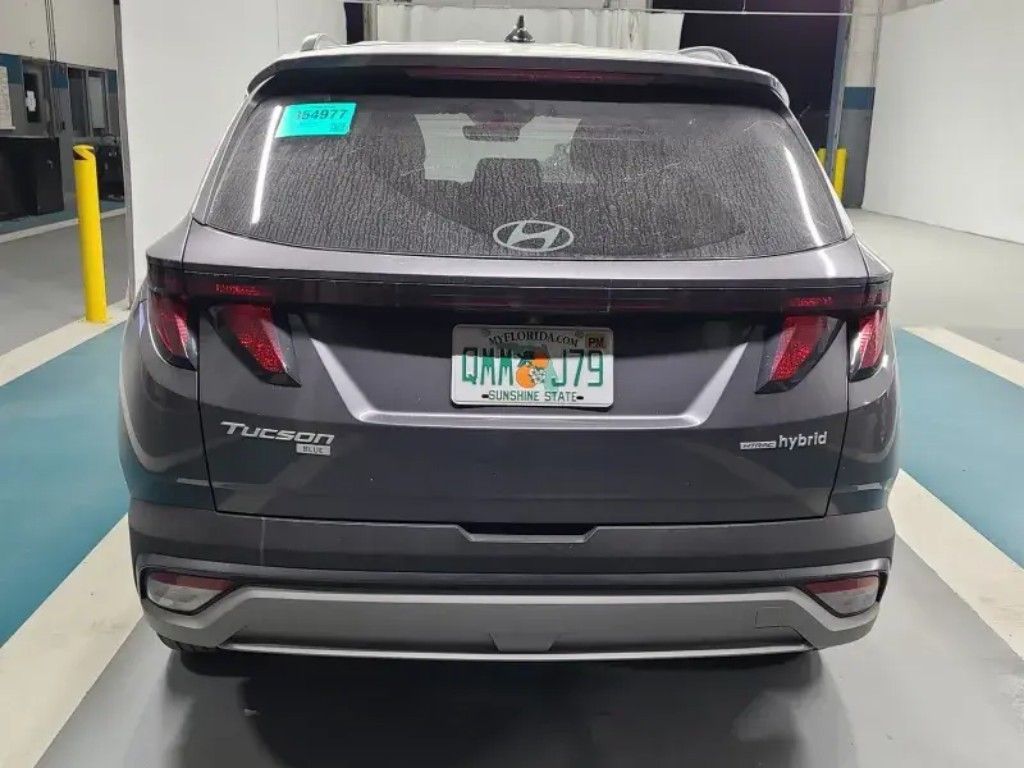 2025 Hyundai Tucson Hybrid Blue photo 4