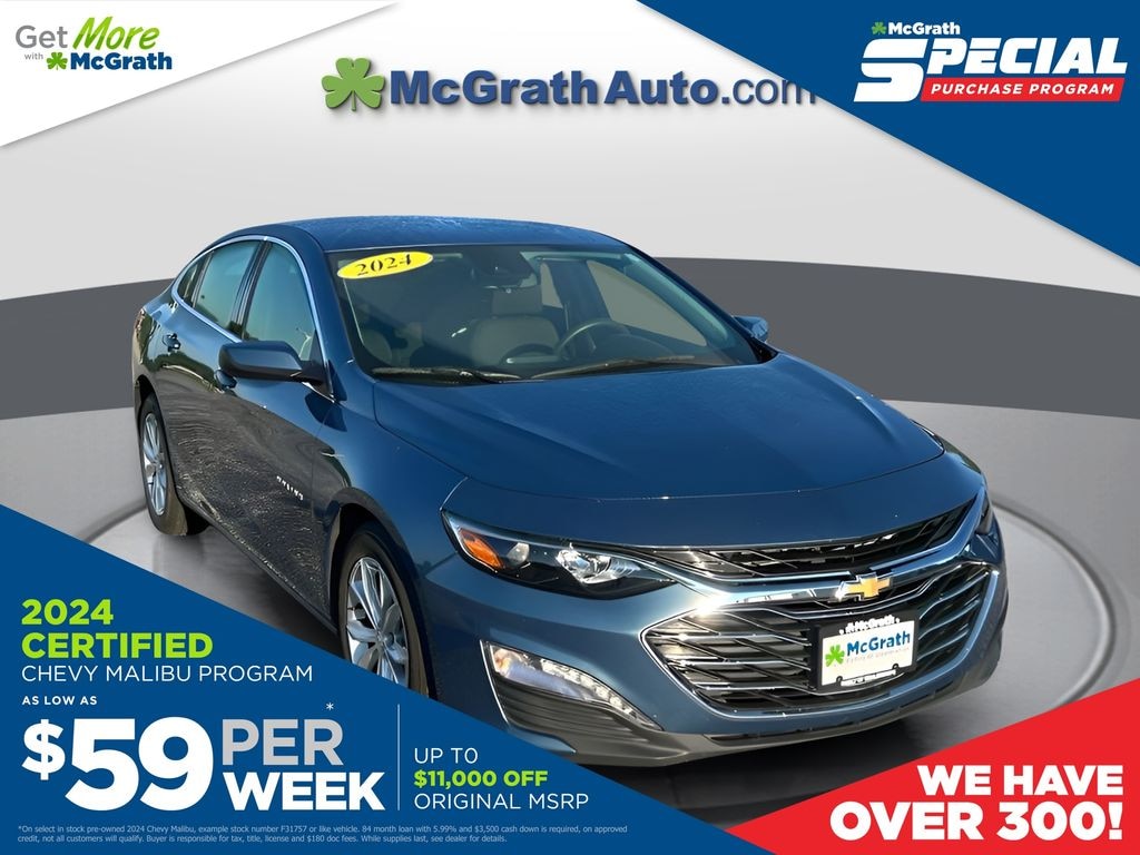 Used 2024 Chevrolet Malibu LT Sedan