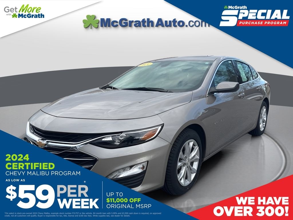 Used 2024 Chevrolet Malibu LT Sedan