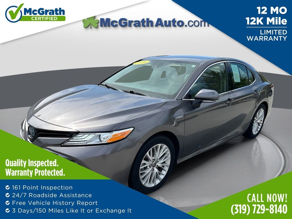 Used 2020 Toyota Camry Hybrid XLE Sedan