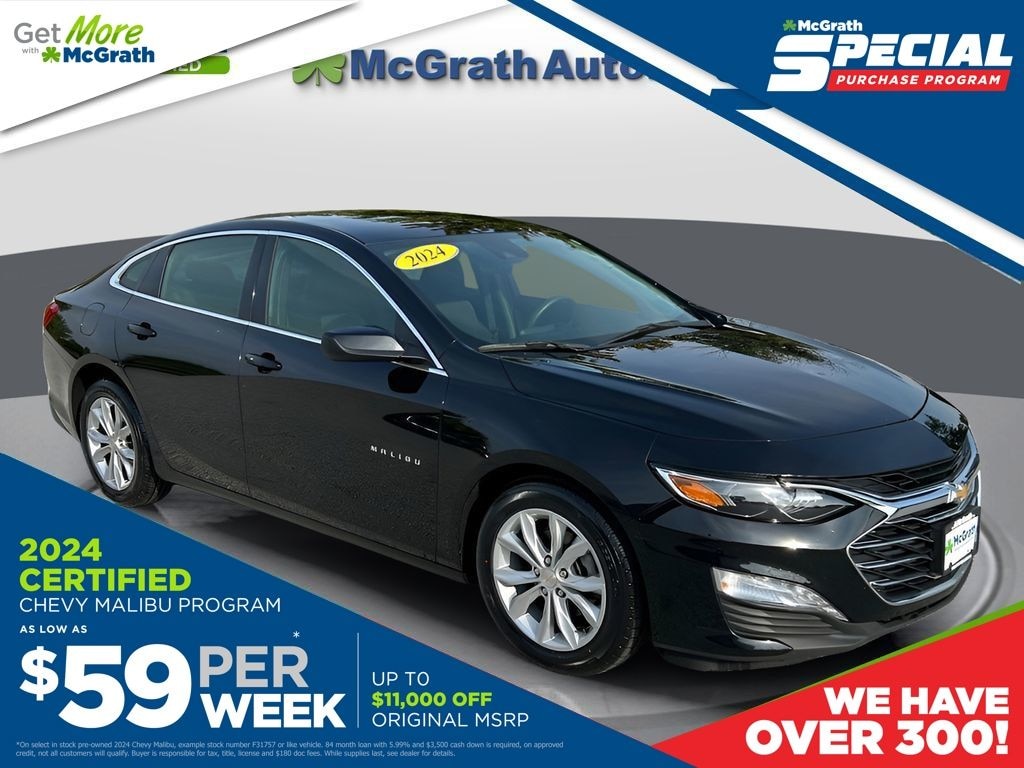 Used 2024 Chevrolet Malibu LT Sedan