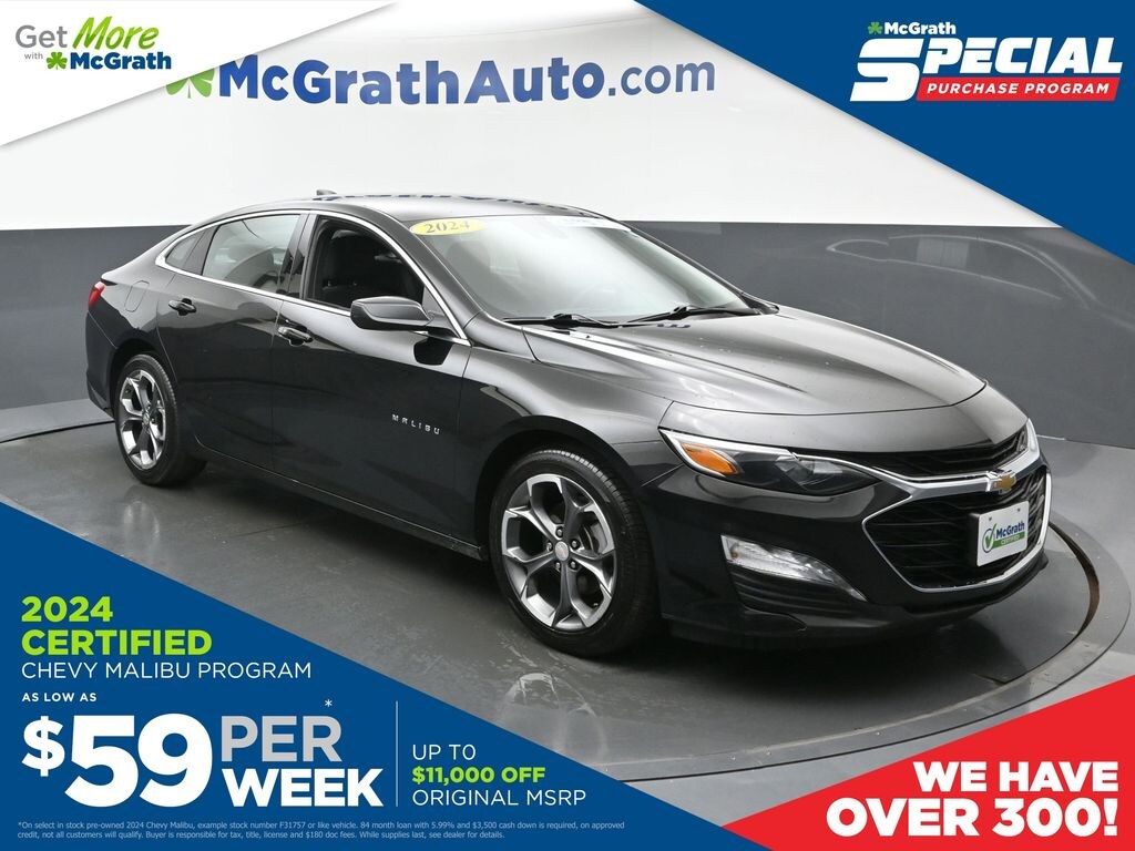 Used 2024 Chevrolet Malibu LT Sedan