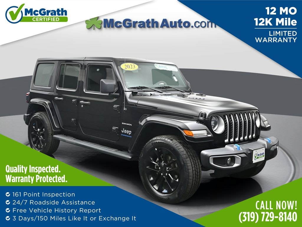 Used 2023 Jeep Wrangler Sahara 4xe SUV