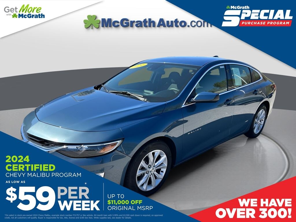 Used 2024 Chevrolet Malibu LT Sedan