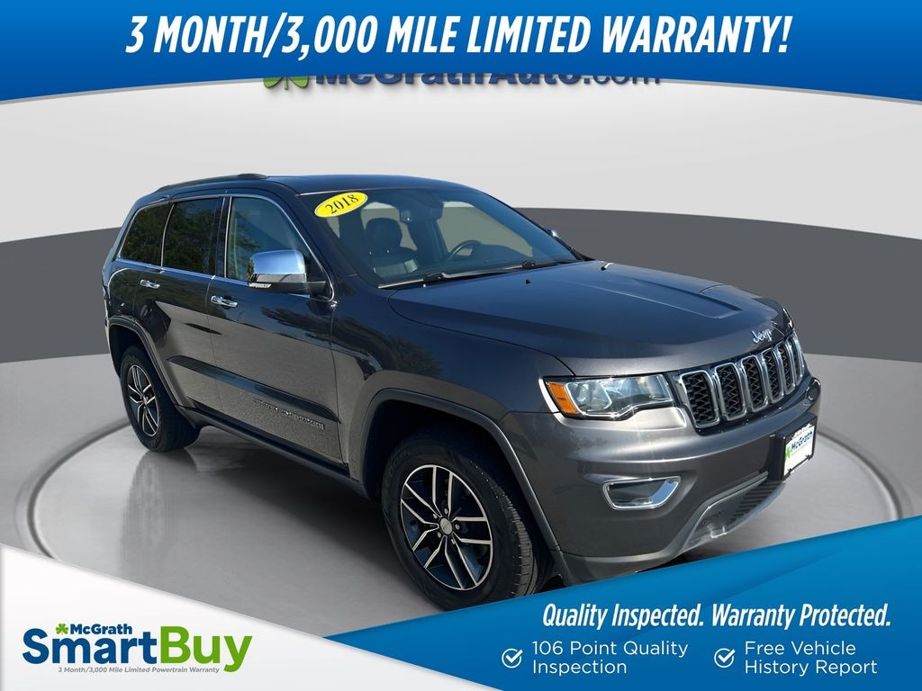 Used 2018 Jeep Grand Cherokee Limited SUV