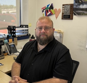 Staff member Ben Clarry from 5b8b08630e63