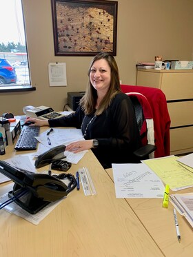 Staff member Melissa Clarry from 5b5de91632db