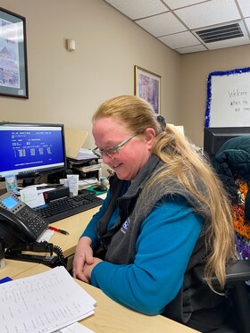 Staff member Barb Carr from 5b5de91632db