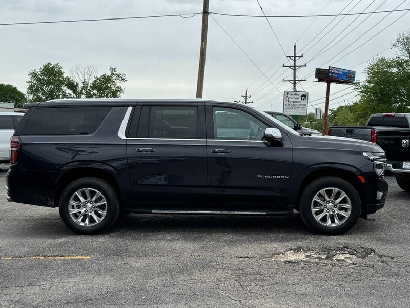 Used 2023 Chevrolet Suburban Premier with VIN 1GNSKFKD0PR393002 for sale in Pacific, MO