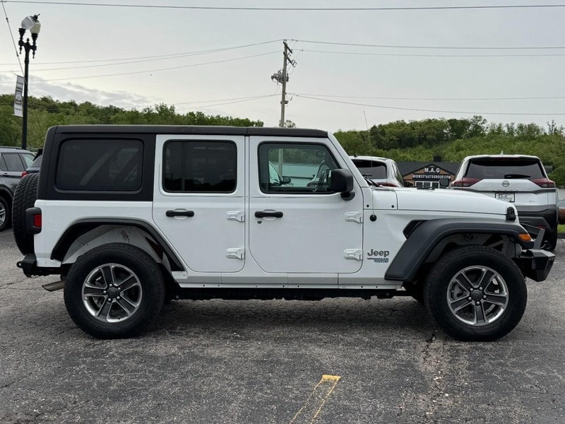 Used 2020 Jeep Wrangler Unlimited Sport S with VIN 1C4HJXDN4LW198985 for sale in Pacific, MO