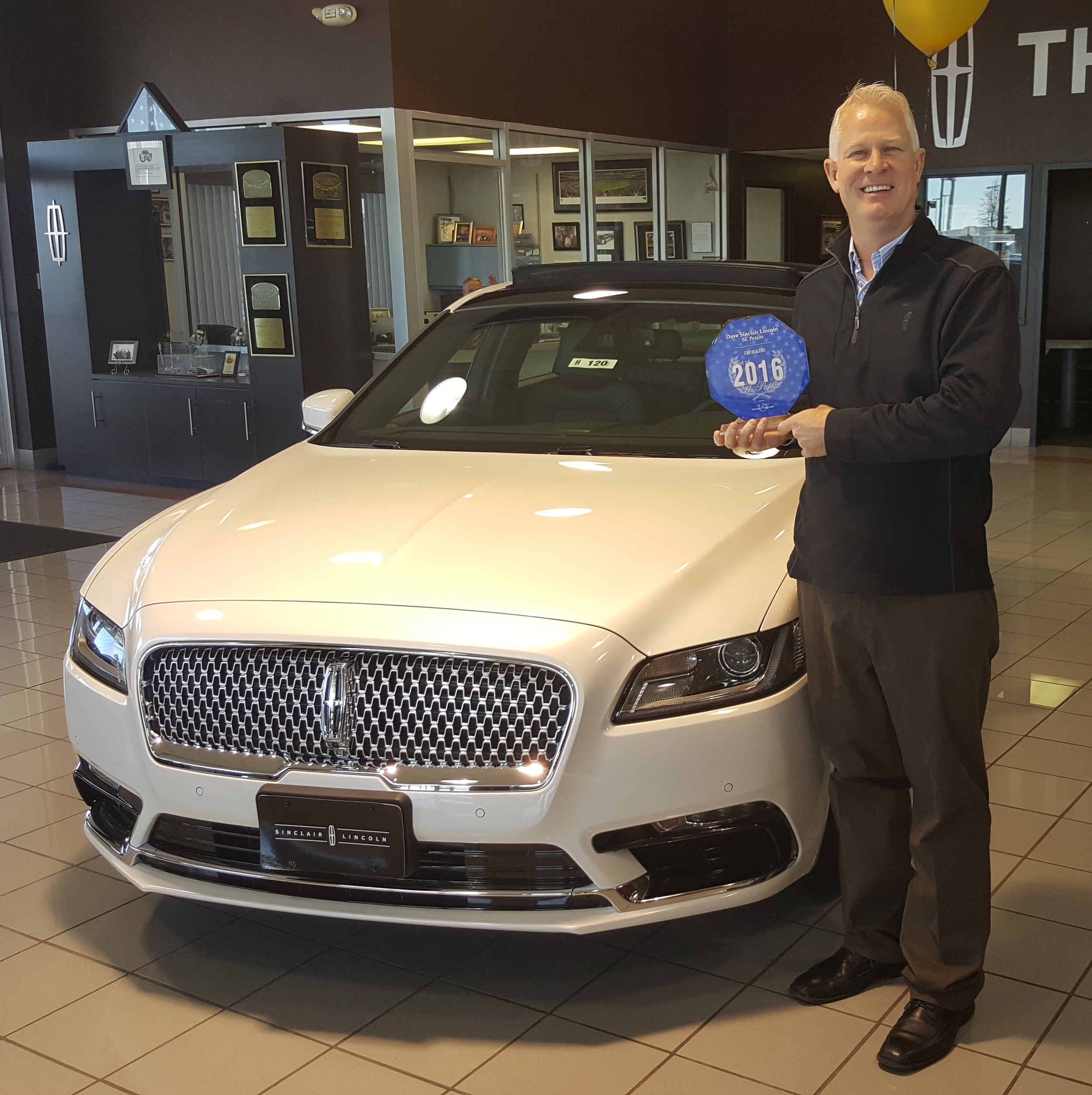 Dave Sinclair Lincoln Receives 2016 Best of St. Peters Award