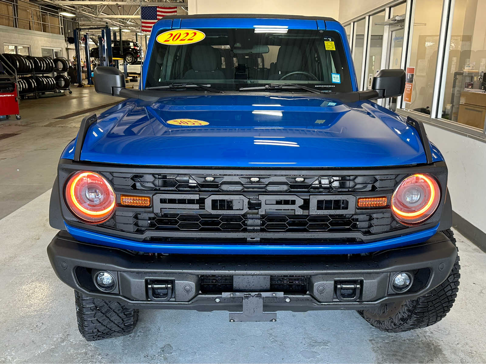 Used 2022 Ford Bronco 4-Door Base with VIN 1FMEE5DP7NLB56971 for sale in Williamsville, NY