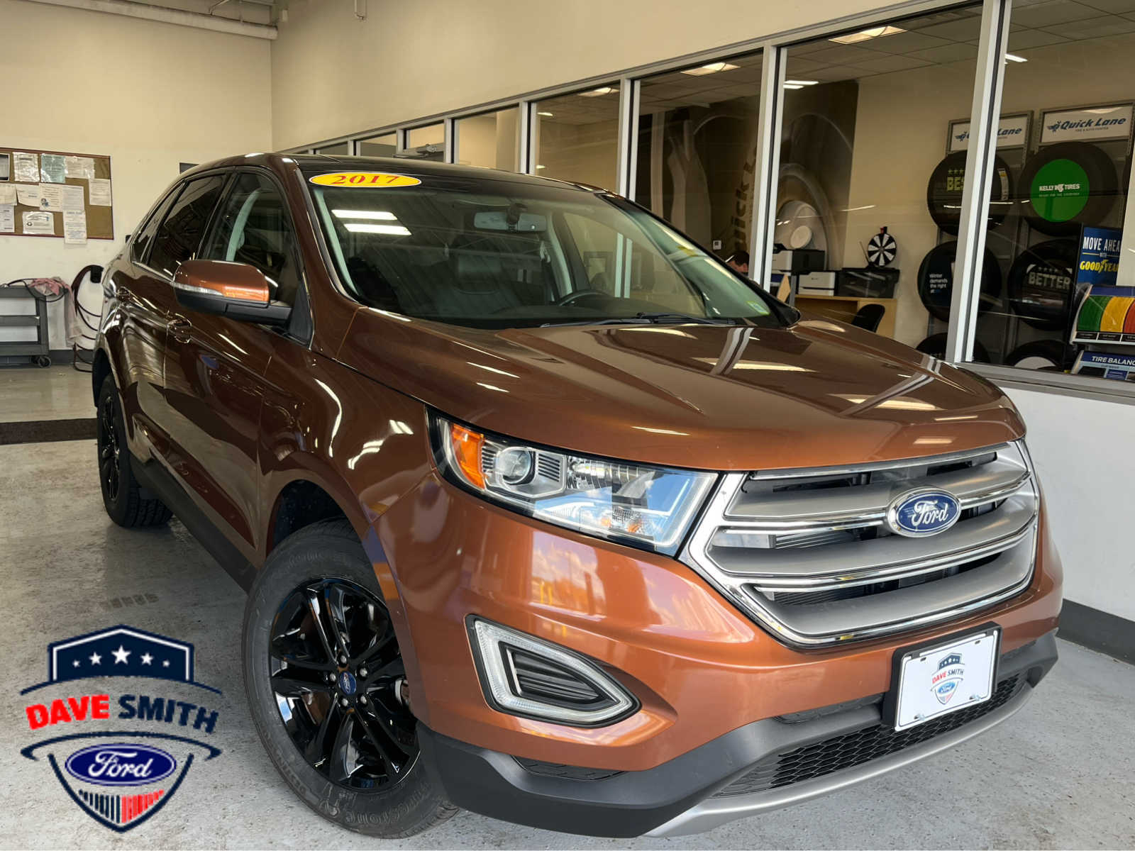 Used 2017 Ford Edge SEL with VIN 2FMPK4J84HBC14029 for sale in Williamsville, NY