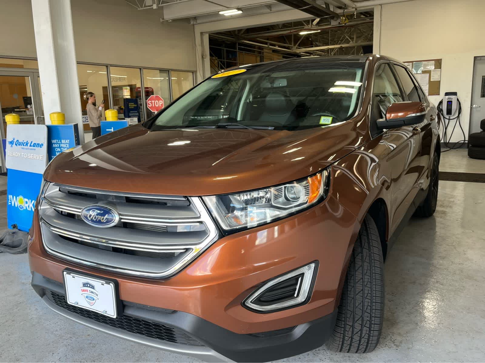 Used 2017 Ford Edge SEL with VIN 2FMPK4J84HBC14029 for sale in Williamsville, NY