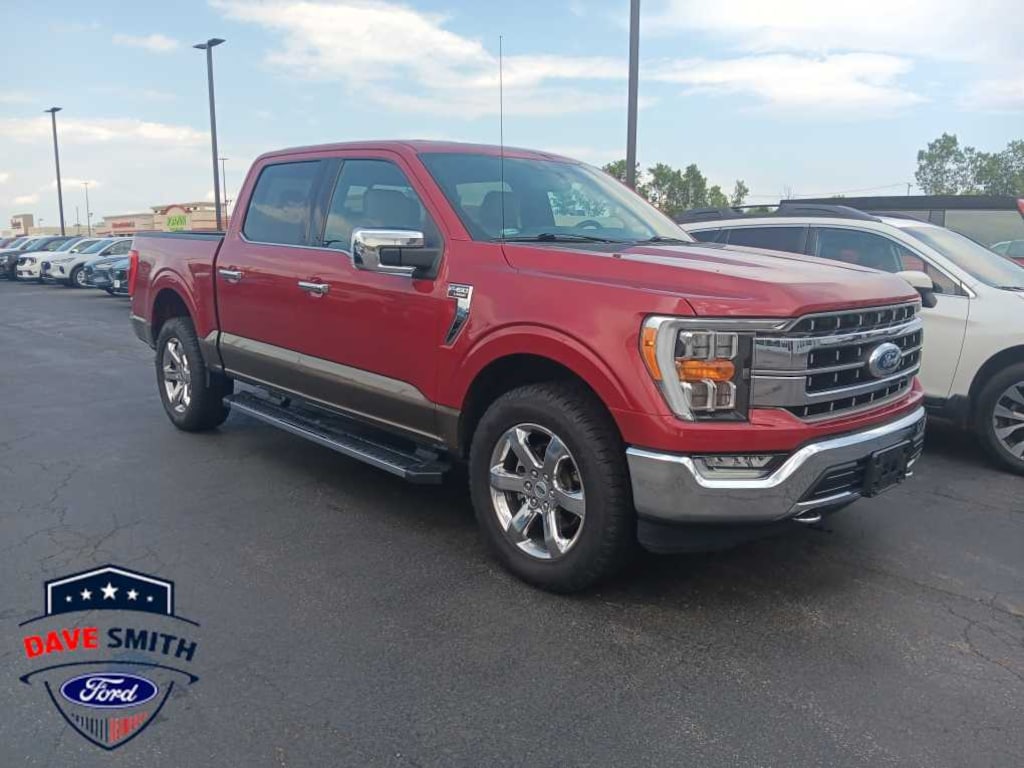Used 2021 Ford F-150 Lariat 4WD Supercrew 5.5 Box Truck SuperCrew Cab