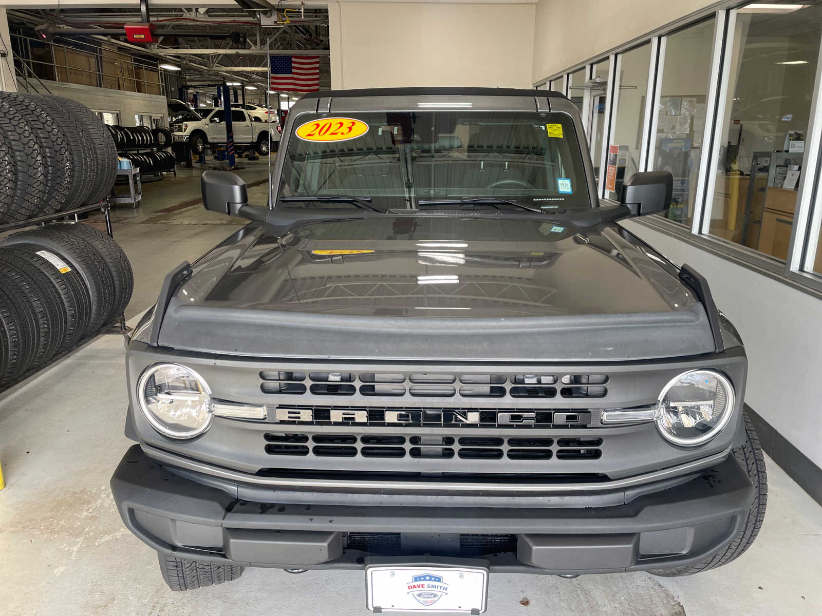 Used 2023 Ford Bronco 4-Door Base with VIN 1FMEE5BP4PLA97948 for sale in Williamsville, NY