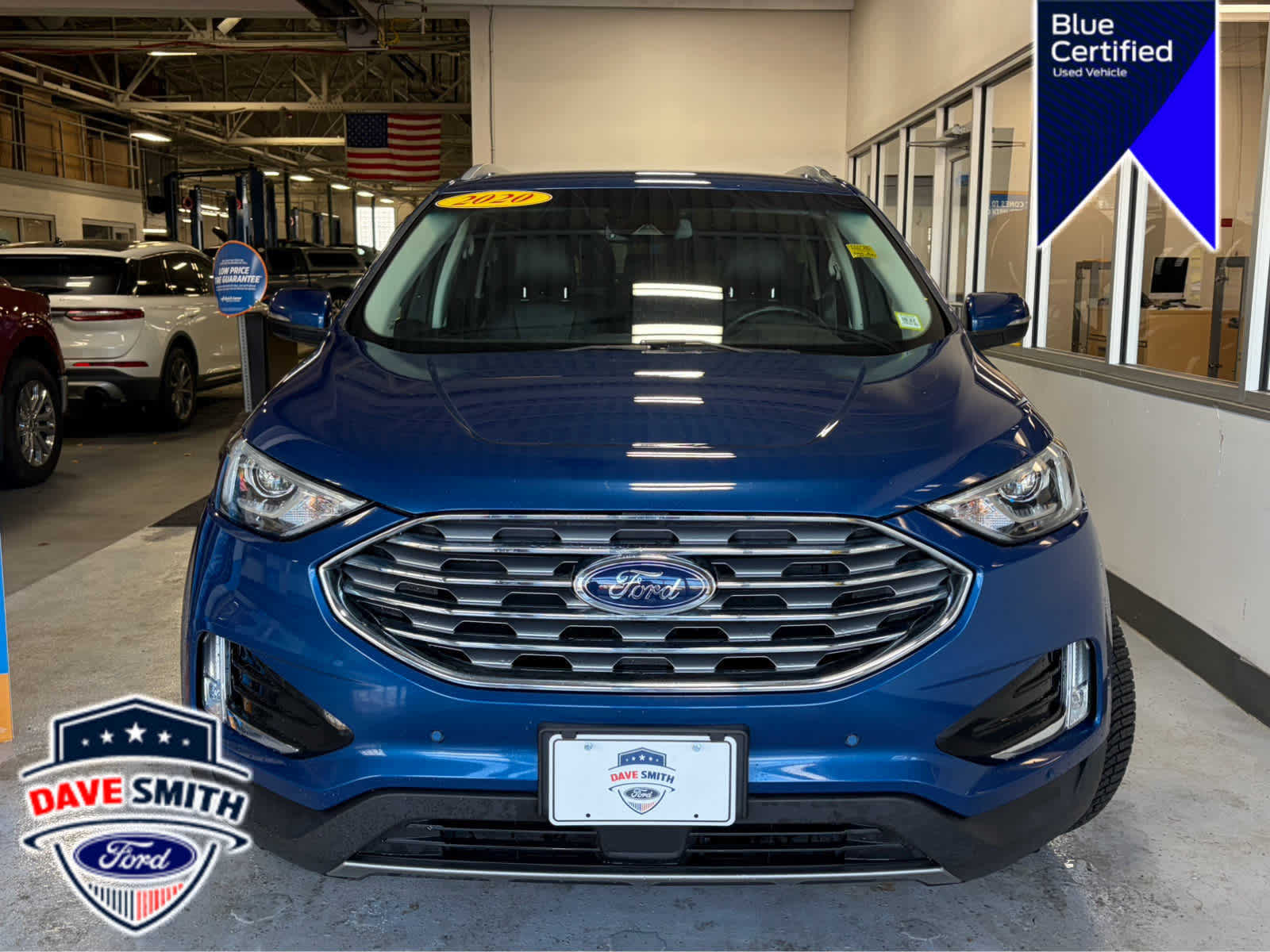 Certified 2020 Ford Edge Titanium with VIN 2FMPK4K91LBA75462 for sale in Williamsville, NY