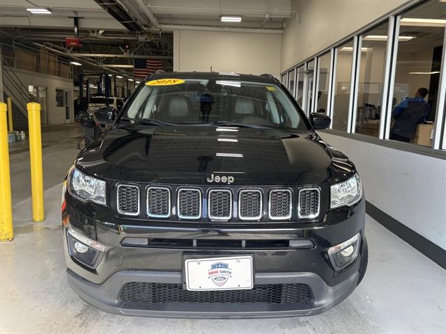 Used 2018 Jeep Compass Latitude with VIN 3C4NJDBB5JT314501 for sale in Williamsville, NY