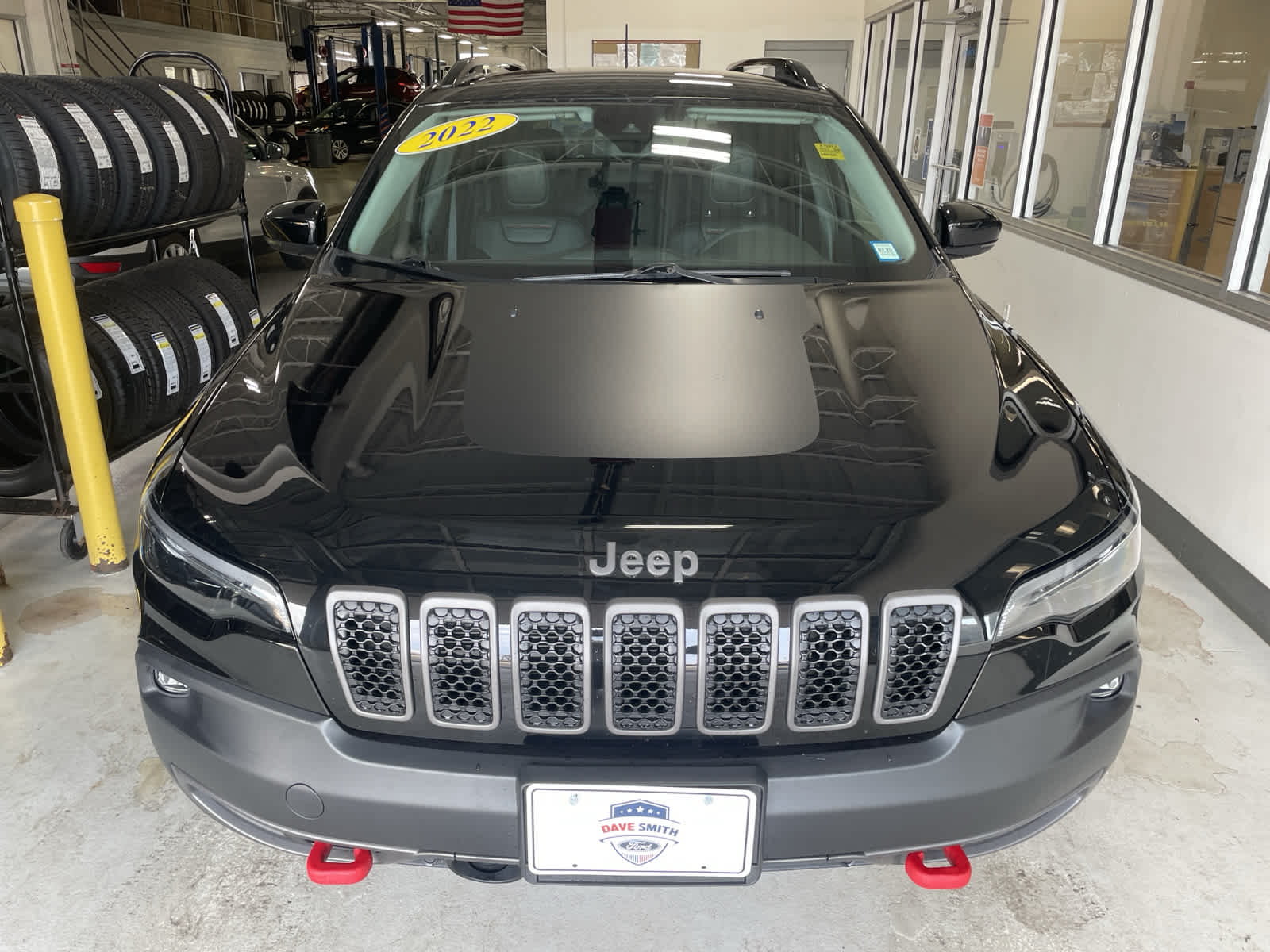 Used 2022 Jeep Cherokee Trailhawk with VIN 1C4PJMBX6ND506168 for sale in Williamsville, NY