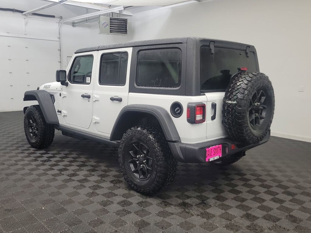 New 2026 Jeep Wrangler Willys 4-door