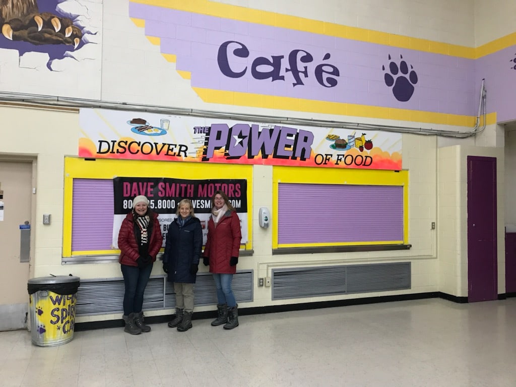School Cafeteria Sponsorship Event