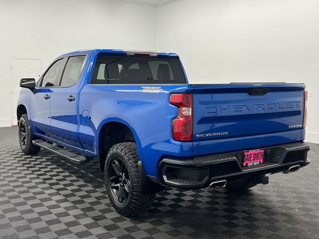 Used 2022 Chevrolet Silverado 1500 Custom Trail Boss Truck Crew Cab