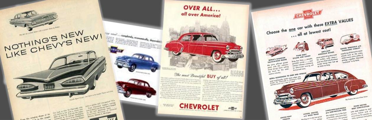 chevy brochures, chevrolet brochures, online chevy brochures
