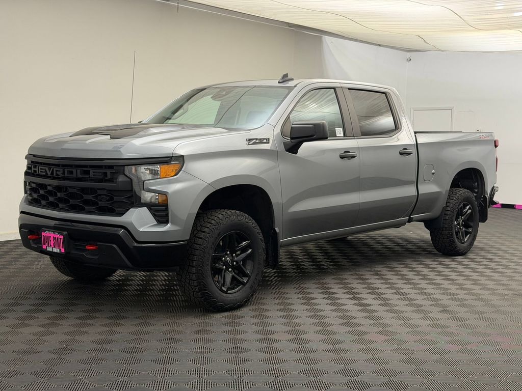 Used 2023 Chevrolet Silverado 1500 Custom Trail Boss Truck Crew Cab