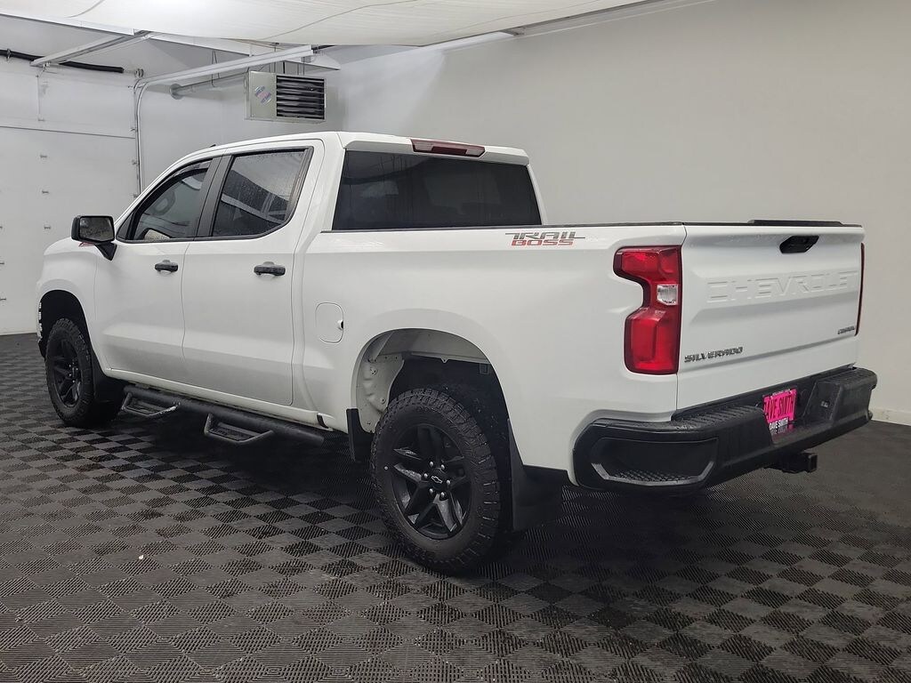 Certified 2022 Chevrolet Silverado 1500 Custom Trail Boss Truck Crew Cab