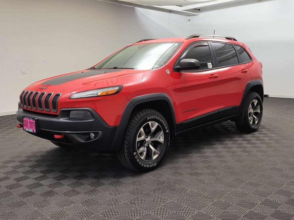 Used 2017 Jeep Cherokee Trailhawk 4x4 SUV