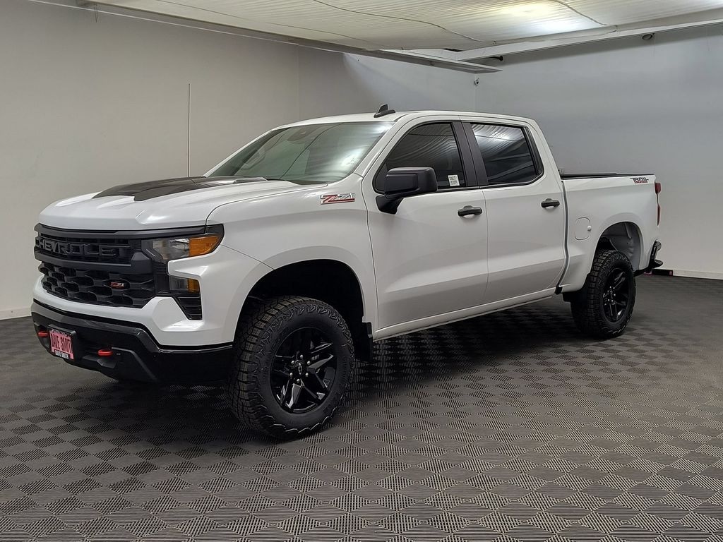 New 2026 Chevrolet Silverado 1500 Custom Trail Boss Crew Cab
