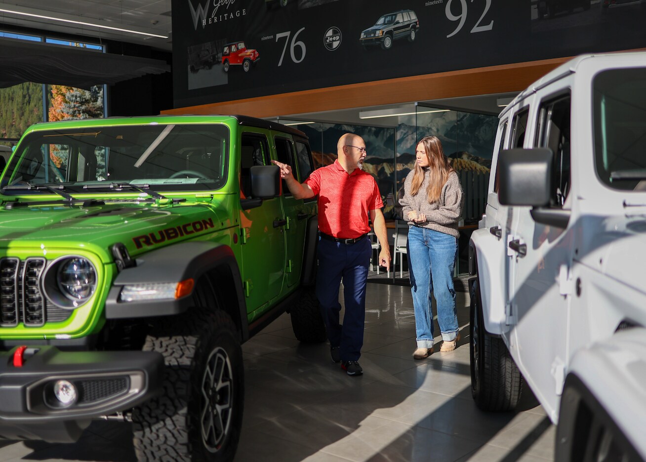 Jeep Wrangler available from Dave Smith Motors