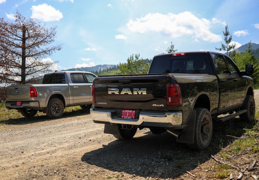 Ram trucks available from Dave Smith Motors