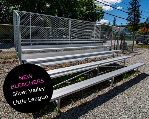 New Bleachers for Silver Valley Little League